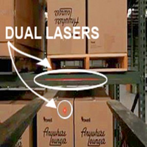 Maxtree gaffeltruck Green Laser Safety Device