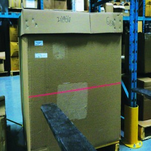 Stacker Laser Guide Systems til Storehouse